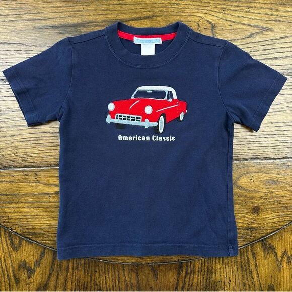 Janie and Jack 2 American Classic Car Tee Shirt - Picture 1 of 4